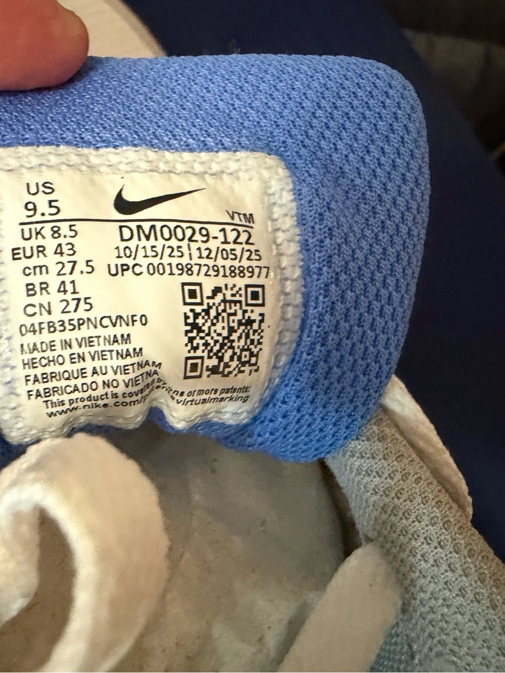 Nike new box